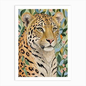 Leopard no1 Art Print