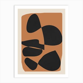 Modern Abstract Form 3 Art Print