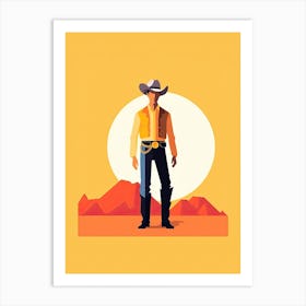 American Cowboy Classic Art Print