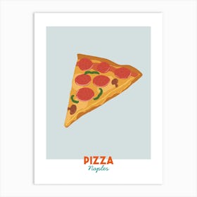 Pizza Slice Italy Art Print