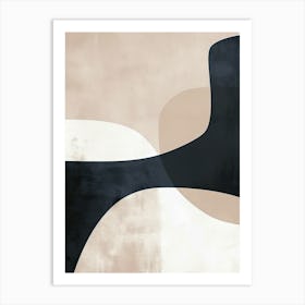 Subdued Geometry Minimalist Style Art Print