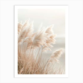 Picturesque Pampas Grass Art Print