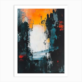 Sunset City Art Print