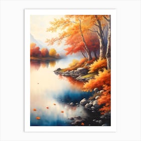 Autumn Landscape Art Print