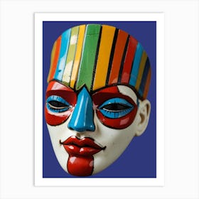 Egyptian Mask Art Print