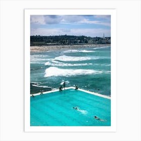 Bondi Beach - Icebergs Terrace Art Print