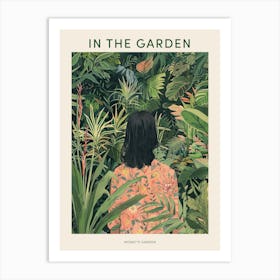 In The Garden Poster Monet S Garden France 7 Art Print