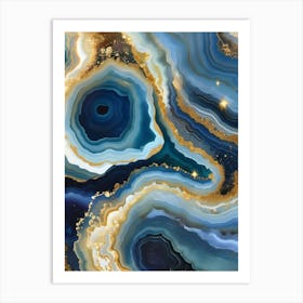 Agate Art Print