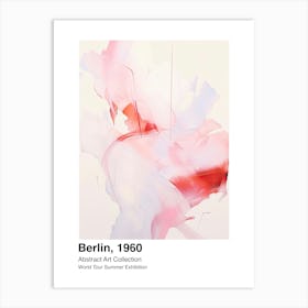 World Tour Exhibition, Abstract Art, Berlin, 1960 8 Art Print