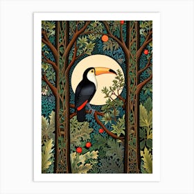 William Morris Toucan Art Print