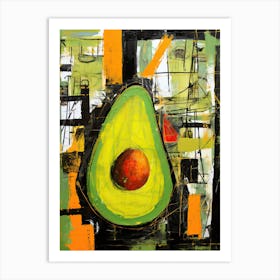 Avocado hell Art Print