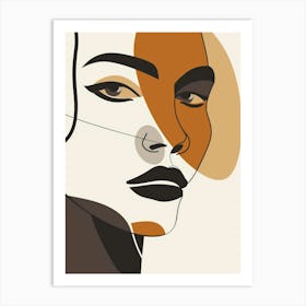 Portrait Of A Woman 433 Art Print