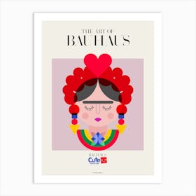 BAUHAUS FOR KIDS | FRIDA Art Print