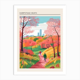 Hampstead Heath London Art Print