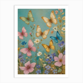 Butterfly Dreams Art Print