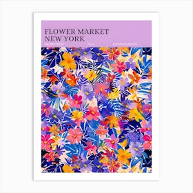 Flower Market New York 1 Art Print