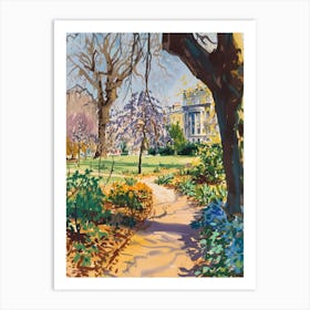 Hyde Park London Parks Garden 4 Painting Art Print