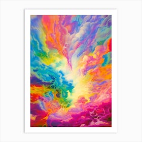 Galactic Splendor Art Print