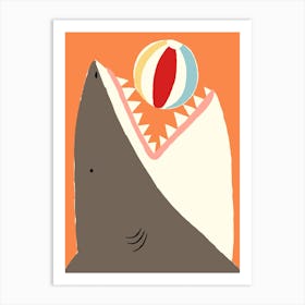 Sharkie Art Print