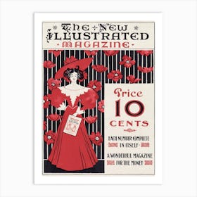 The New Illustrated Magazine, Ethel Reed Art Print