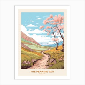 The Pennine Way England 2 Hike Poster Art Print