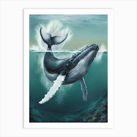 Humpback Whale 1 Art Print