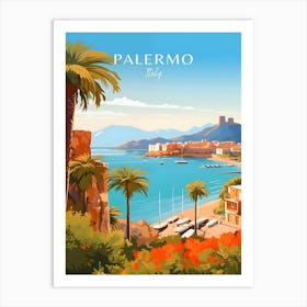 Palermo Travel Italy Art Print