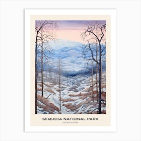 Sequoia National Park United States 1 Poster Art Print