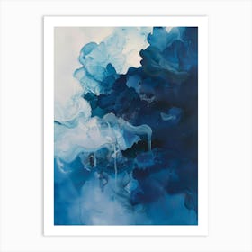 Blue Clouds 2 Art Print