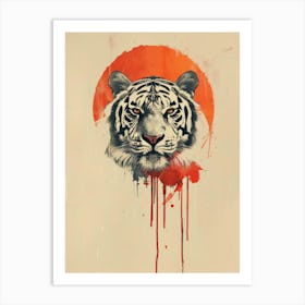 Tiger 72 Art Print