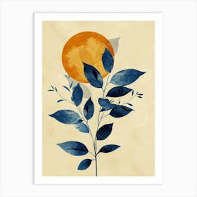 Sun And The Leaves 1 Art Print