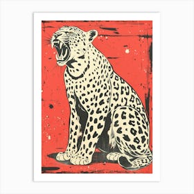 Leopard 16 Art Print