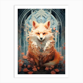 Fox Queen Art Print