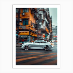 Bmw M6 Coupe In The City Art Print