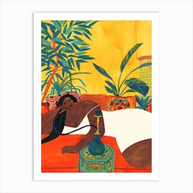 Yellow Morocco Art Print