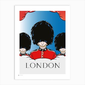 London Guards Art Print