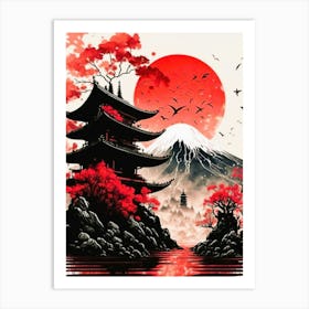 Japanese Painting Art Print