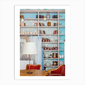 Room With Bookshelves Art Print