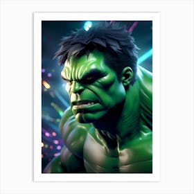 Incredible Hulk 1 Art Print