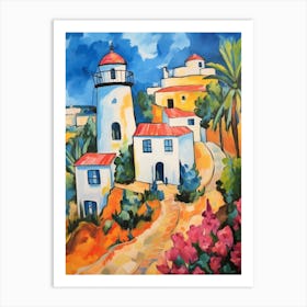 Faro Portugal 2 Fauvist Painting Art Print