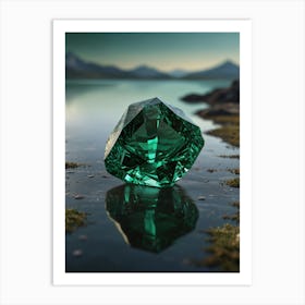 Emerald 3 Art Print