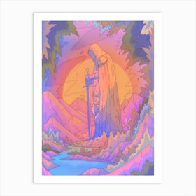 The Stone Guardian Art Print