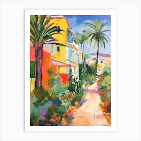 Agadir Morocco 3 Fauvist Painting Art Print