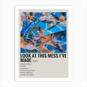 Look At This Mess Ive Made By Loveleo Polaroid Poster 4 Art Print