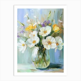 Flowers In A Vase 4 Art Print