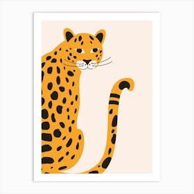 Leopard - Funny Poster Wall Art Print Art Print