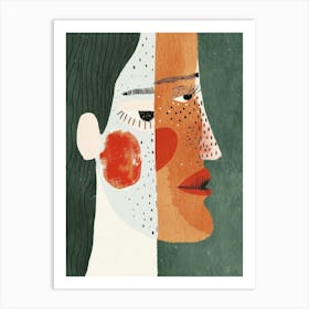 Portrait Of A Woman 500 Art Print