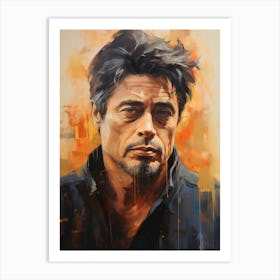 Benicio Del Toro (3) Art Print