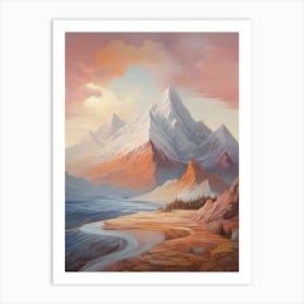 Mountain Landscape 2 Art Print