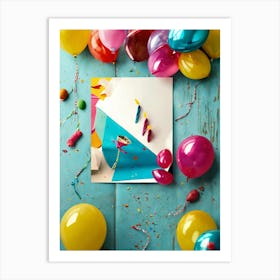 Birthday Card Art Print